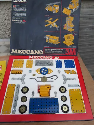Buy Meccano Set 3M - 100% Complete, Box, Books, Good Condition • 25£