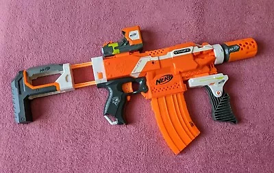 Buy Nerf N-strike Elite Stryfe Blaster + Attachments+ FREE UK POST  • 24.99£