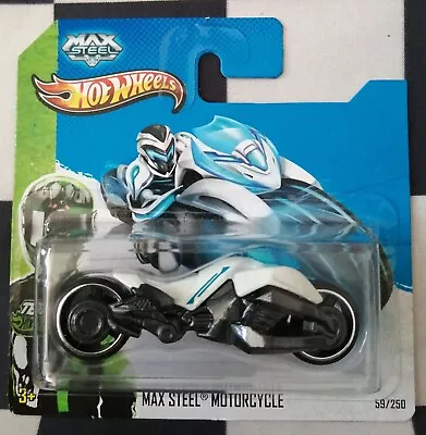 Buy Hot Wheels 2013 First Editions Max Steel Motorcycle HW Imagination #59/250 • 4.95£