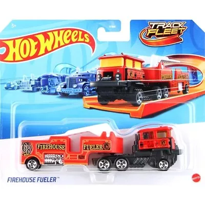 Buy Hot Wheels Track Fleet Scania Rally Truck (Yellow) • 9.99£