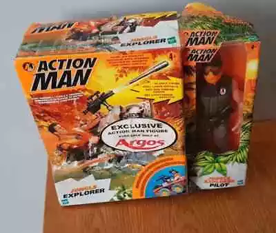Buy Action Man Hasbro 2000 Jungle Explorer Vehicle & Figure~ New Unused Original Box • 64.99£