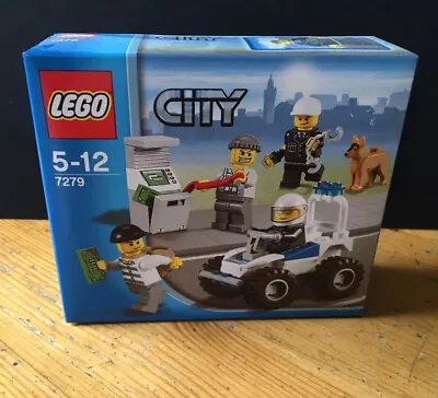 Buy LEGO Set 7279 (4 Minifigures (Police / Crooks) Quad Bike, Dog, Cash Machine) NEW • 9£