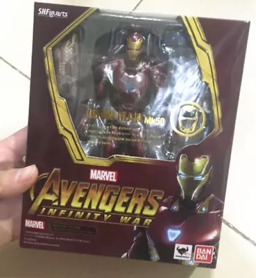 Buy Mark50 Avengers 3 Infinity War S.H.Figuarts 6  Iron Man MK50 Action Figures New • 25.19£
