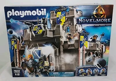 Buy Playmobil Knights Of Novelmore Castle Fortress Set Boxed New Sealed  70222 • 54.99£