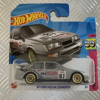 Buy Hot Wheels ‘87 Ford Sierra Cosworth 1:64 Mattel Diecast (Grey) • 5£