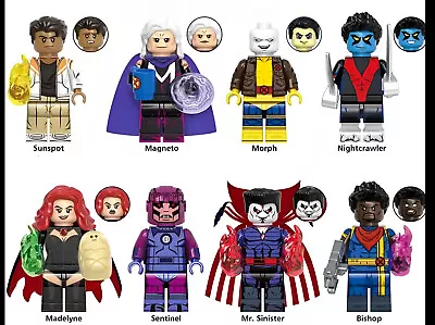 Buy Lego Marvel X-Men Minifigures (Magneto, Nightcrawler, Sentinel, Bishop+) • 7.99£