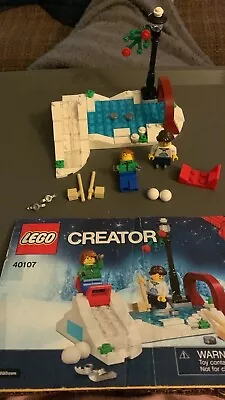 Buy LEGO CREATOR: Winter Skating Scene (40107) • 10.95£