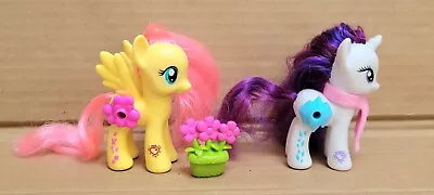 Buy My Little Pony G4 Fluttershy & Rarity Magical Secret Scene Figures & Accessories • 5.99£