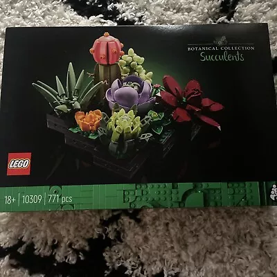 Buy LEGO 10309 Icons Botanical Collection Succulents - Brand New In Box • 15£