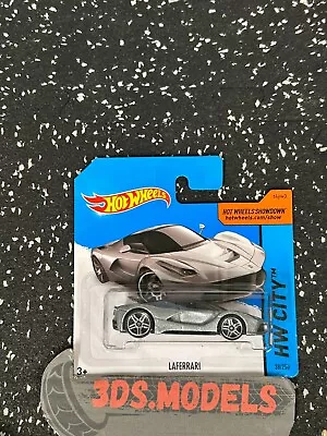 Buy FERRARI LAFERRARI SILVER HW CITY Hot Wheels 1:64 **COMBINE POSTAGE** • 24.95£