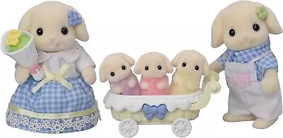 Buy Sylvanian Families - 5735 Flora Rabbit Family - Dollhouse Playsets  • 32.47£