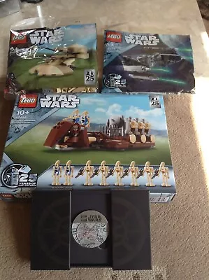 Buy Lego Star Wars 25th Anniversary: Troop Carrier 40686, Coin, AAT 30680, Tie 30685 • 39.95£