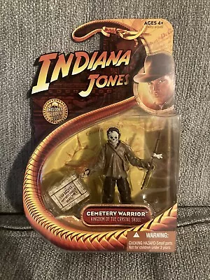 Buy INDIANA JONES 2008 FIGURE (HASBRO) KINGDOM Of The CRYSTAL SKULL CEMETERY WARRIOR • 9.99£