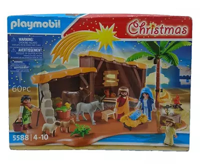 Buy Playmobil Christmas 5588 - Nativity Stable *SLIGHT BOX DAMAGE* SM8 • 49.99£