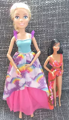 Buy Super Size Barbie Mattel Barbie Fxc80 Dream Topia Large Magic Hair Princess • 12.65£
