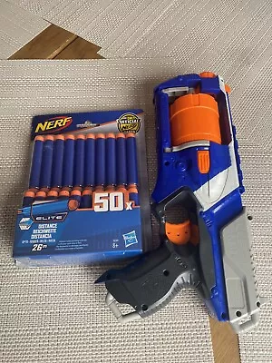 Buy Nerf Gun Strong Arm Gun With 50 New Bullets • 13.95£