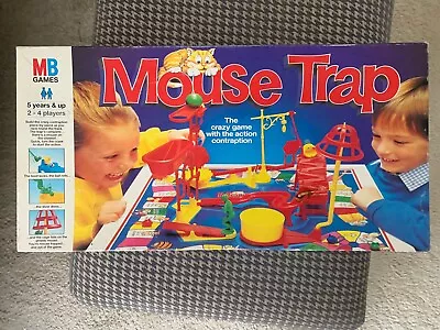 Buy Vintage MB Games Mouse Trap Board Game 1996 Complete Excellent Condition • 13.99£