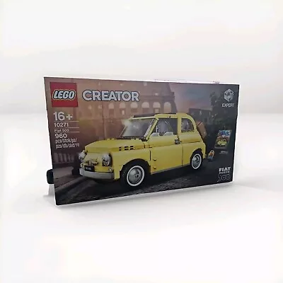 Buy Lego Creator Expert (10271) Fiat 500 Set - Yellow (Brand New & Sealed)🎁 • 65£