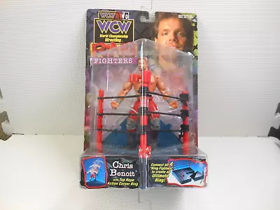 Buy ToyBiz Action Figure WCW Chris Benoit Ring Fighter World Championship Wrestling • 34.24£