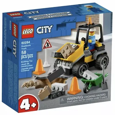Buy LEGO City Great Vehicles Roadwork Truck (60284) • 12.99£