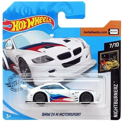 Buy Hot Wheels BMW Z4 M Motorsport White HW NightBurnerz Perfect Birthday  Gift Mini • 21.99£