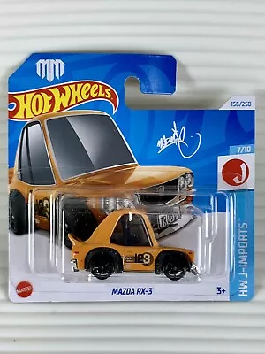 Buy HOT WHEELS 2024 Mazda RX-3 *156/250 J-Imports *7/10 HRY71 New Boxed Shipping • 8.95£