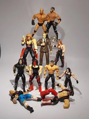 Buy Joblot 11x Toybiz Jakks WCW Action Figures - 1999 • 12.99£