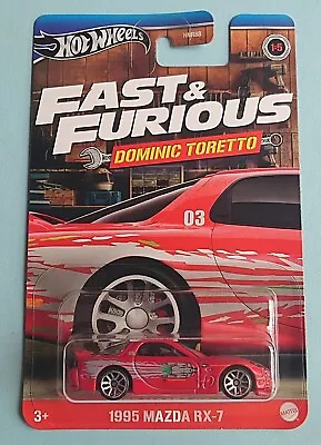 Buy Hot Wheels Fast And Furious '1995 Mazda RX7. Dominic Toretto 2024. New. • 7.99£