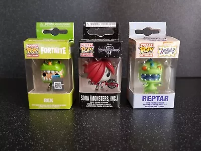 Buy Fortnite, Kingdom Hearts, Rugrats Funko Pocket Pop Keychains • 18£