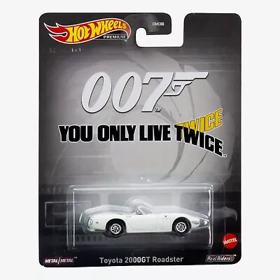 Buy HOT WHEELS Premium Toyota 2000gt Roadster 007 James Bond 1:64  • 9.99£