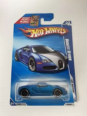 Buy Blue Bugatti Veyron First Editions Hot Wheels With Protector • 27£