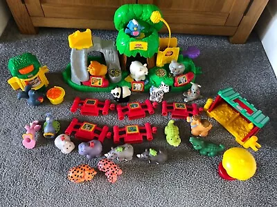 Buy Fisher Price Little People Sound Making Zoo With Loads Of Extra Animals Etc • 30£
