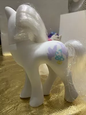 Buy Vintage My Little Pony G1 Bridal Beauty 1989 Wedding Bride White MLP Tinsel Dove • 18.64£