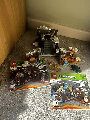 Buy LEGO Minecraft: The End Portal (21124) - 100% Complete W/box. • 40£
