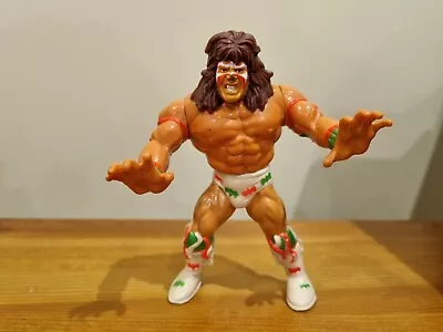 Buy 1991 Hasbro WWF Wrestling Action Figure - Ultimate Warrior • 10£
