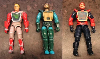 Buy 3 X VISIONARIES FIGURES - DARKSTORM + WITTERQUICK + LEXOR - HASBRO Vintage 1987 • 20.99£