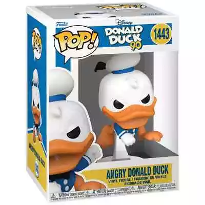 Buy Funko POP! Disney Angry Donald Duck 90th Anniversary #1443 Vinyl Figure [NEW] • 12.99£