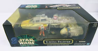 Buy Hasbro Y-wing FIGHTER The Power Of The Force Star Wars Rare Unopened From Japan • 181.06£