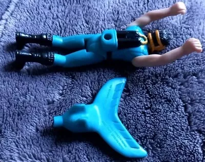 Buy 2002 McDonalds Action Man Scuba Diver Happy Meal Figure Toy Oxygen Tank & Tail • 5.99£