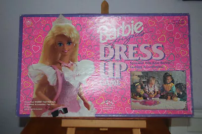 Buy Barbie Dress Up Board Game Spin And Win Real Barbie Fashion Accessories C1993 • 29.99£