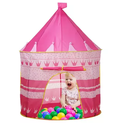 Buy Fairy Princess Pop Up Tent Girls Playhouse House • 8.95£