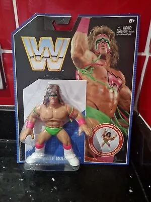 Buy Bnib Wwe Mattel Retro Series 1 The Ultimate Warrior Wrestling Figure Hasbro Wwf • 20£