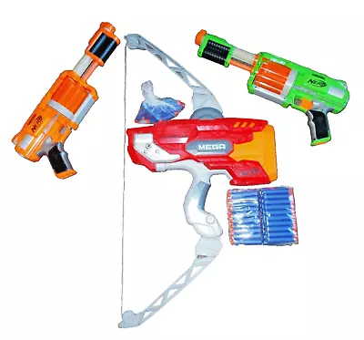 Buy Nerf Guns Bundle With 100 Bullets - Free Postage • 22.99£