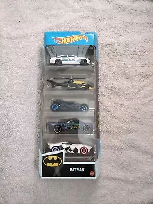 Buy Hot Wheels DC Batman 5 Car Pack Mattel 2020 GTN43 Brand New & Sealed MINT • 14.99£