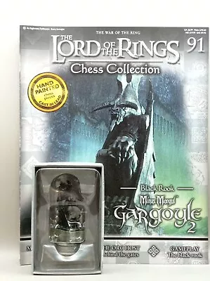 Buy Eaglemoss Lord Of The Rings Chess Collection Minas Morgul Gargoyle 2 Iss 91 +mag • 40£
