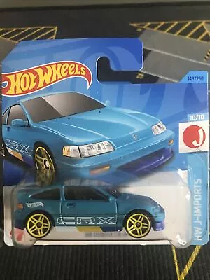 Buy Hot Wheels `88 Honda CR-X HW J-Imports 1988 CRX. Blue. JDM. Brand New • 3.25£