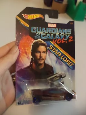 Buy New Sealed SLING SHOT Hw Guardians Of The Galaxy Star-lord HOT WHEELS Toy Car • 8.99£