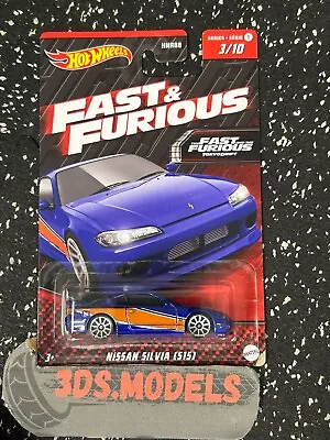 Buy FAST & FURIOUS NISSAN SILVIA S15 Hot Wheels 1:64 **COMBINE POSTAGE** • 9.95£