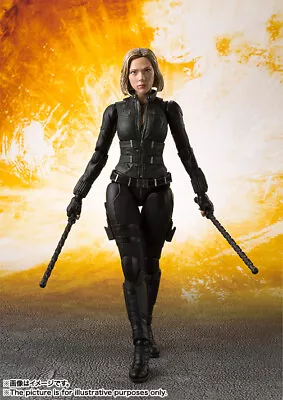 Buy S.H. Figuarts Avengers Infinity War Black Widow Bandai Japan USED (C1) • 50.48£