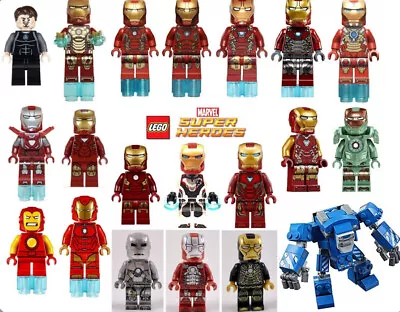Buy | Lego Marvel Every Iron Man Minifigure - Choose Your Minifigure | • 4.99£